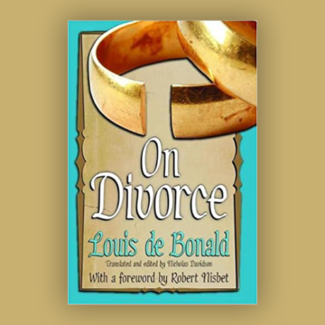 What We Are Reading: On Divorce