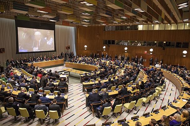 Trump vs. Macron at the UN