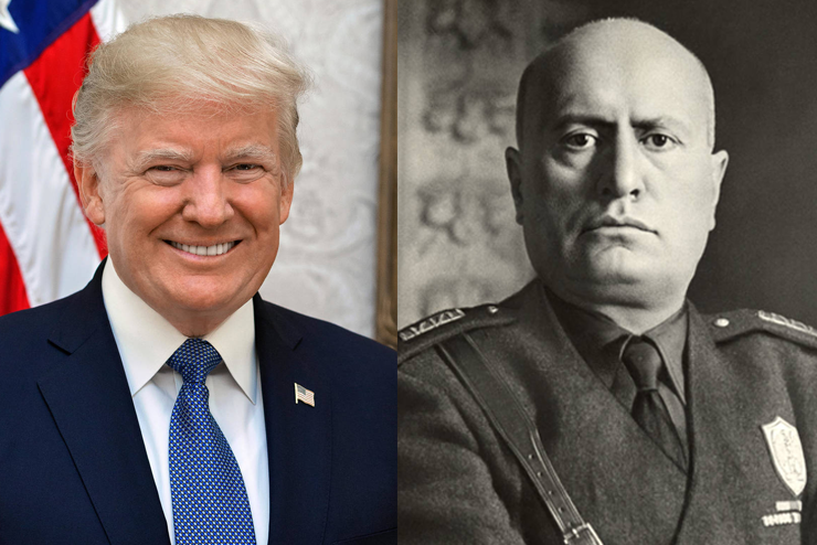 Trump as Mussolini?