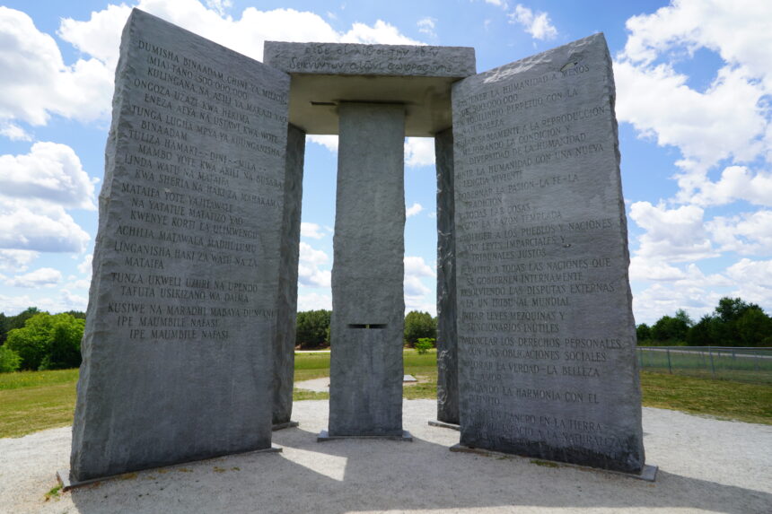 Farewell, Georgia Guidestones