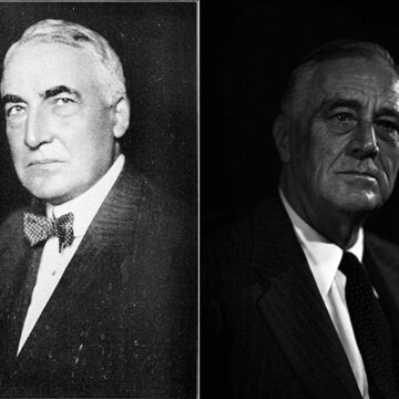 Warren Harding and FDR