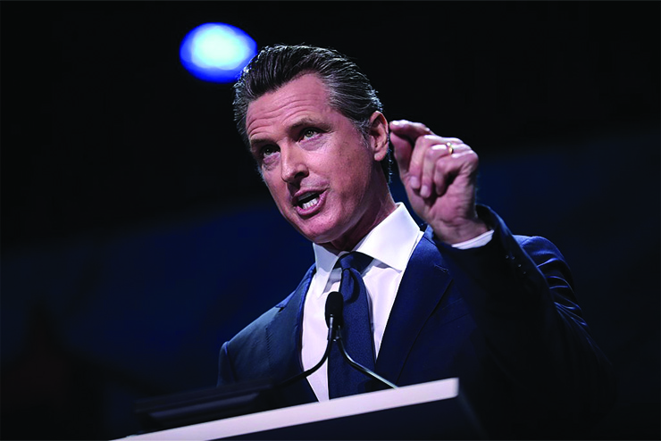 Will Gavin Newsom Copy Trump?